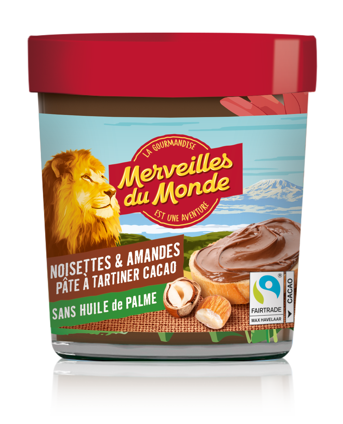 MERVEILLES DU MONDE Pâte à Tartiner - Collection 190g