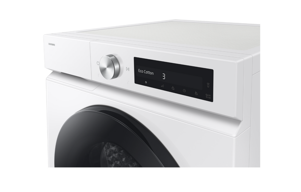Samsung DV90DB7845GBU3 Sèche-linge à chargement frontal - Pose libre - Capacité 9 kg - Pompe à chaleur - Blanc - Classe A