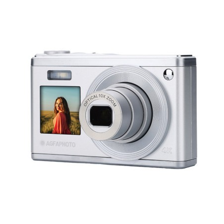 AgfaPhoto Appareil photo numérique compact 24 MP Zoom optique 10x Argent
