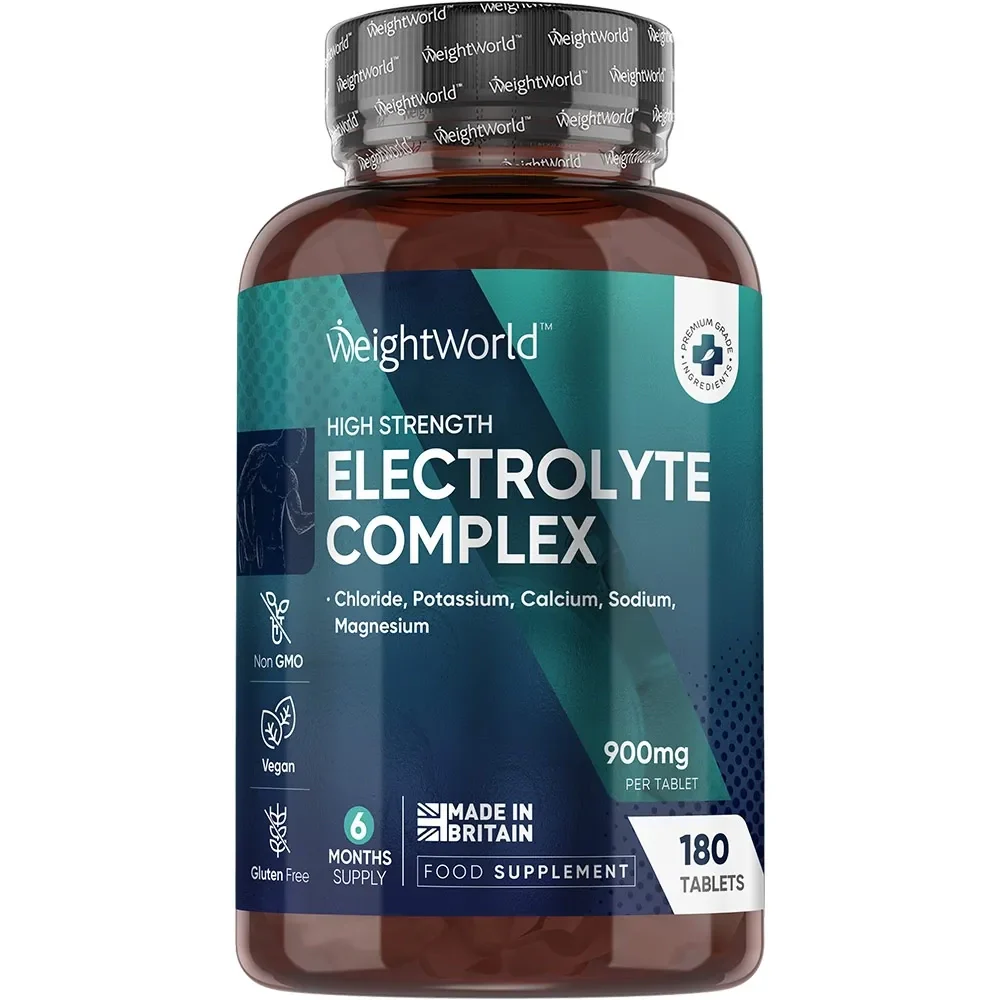 WeightWorld Complexe d'électrolytes 900 mg - 180 comprimés