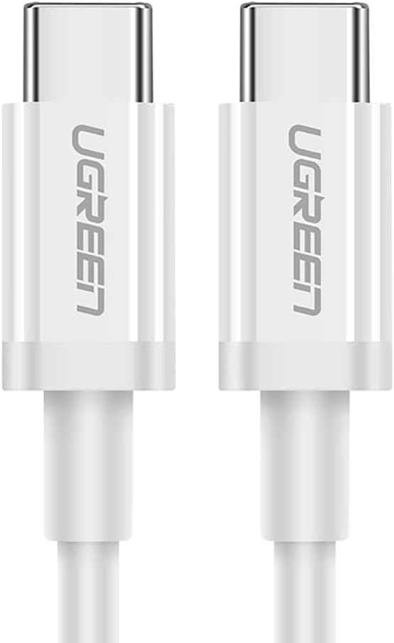 UGREEN Câble USB 2.0 Type C M-M 1,5 m Blanc