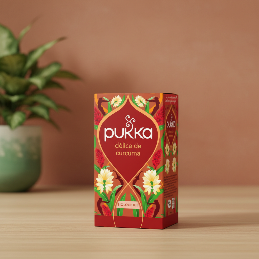 PUKKA Infusion délices de curcuma bio - 36 g