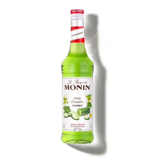 MONIN Sirop saveur concombre - 700 ml
