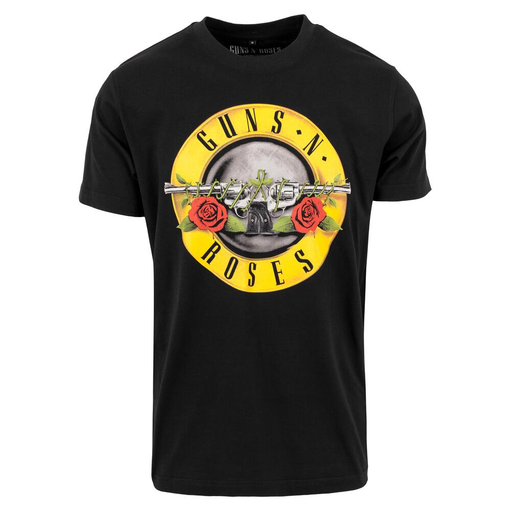 MERCHCODE T-shirt à logo Guns n' Roses noir - Taille S
