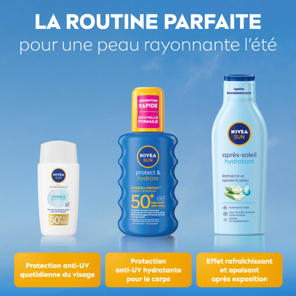 Nivea Sun Spray Solaire Protect & Hydrate SPF 50+ - 200 ml