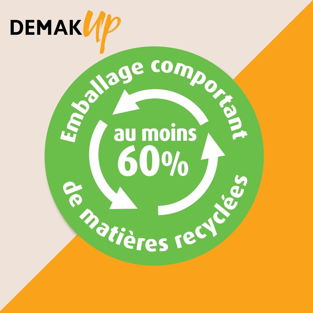 Demak'Up Sensitive Disques de Coton Ronds 64 pcs (Lot de 64 Pièces)