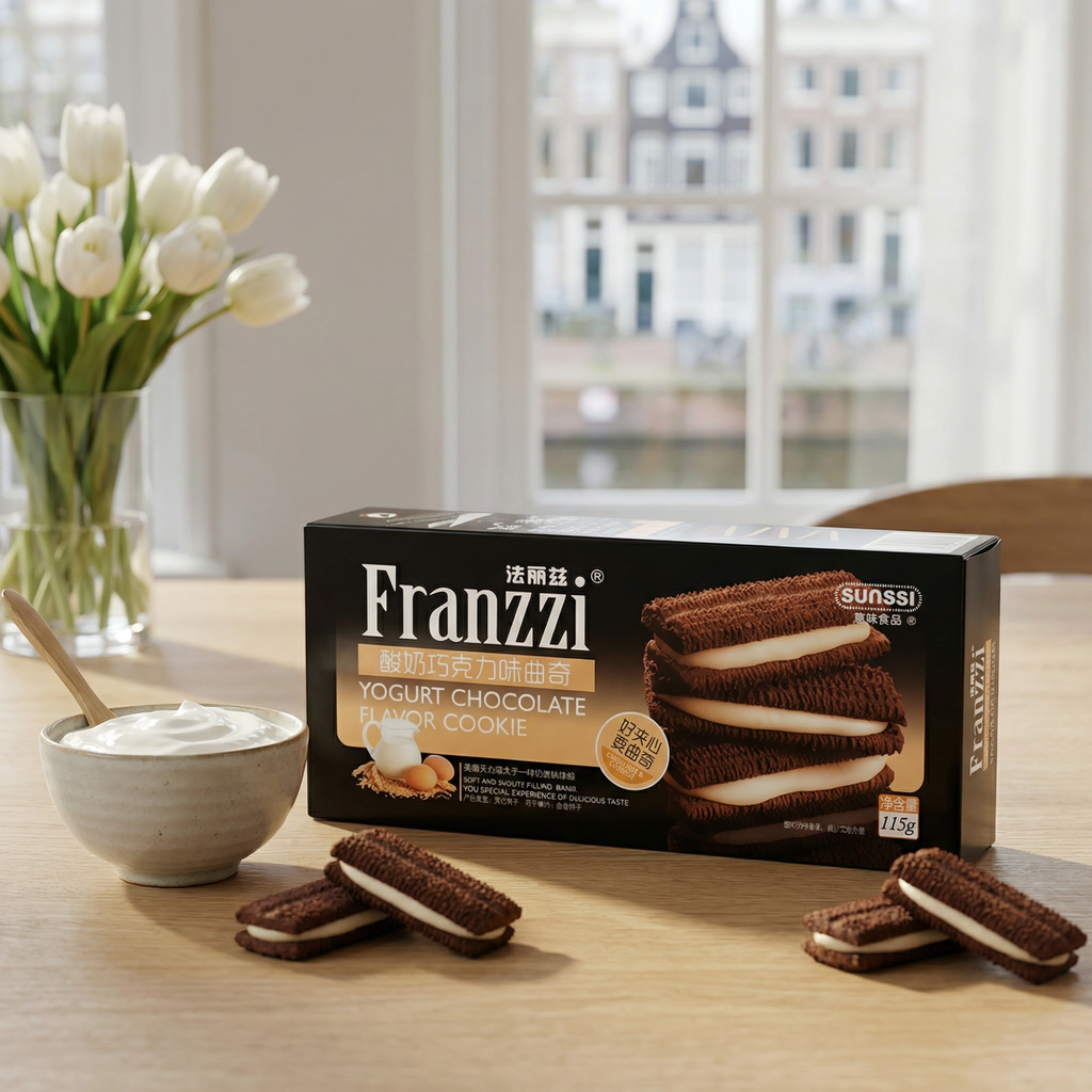 FLZ Biscuits Fritz au yaourt et au chocolat - 115 g