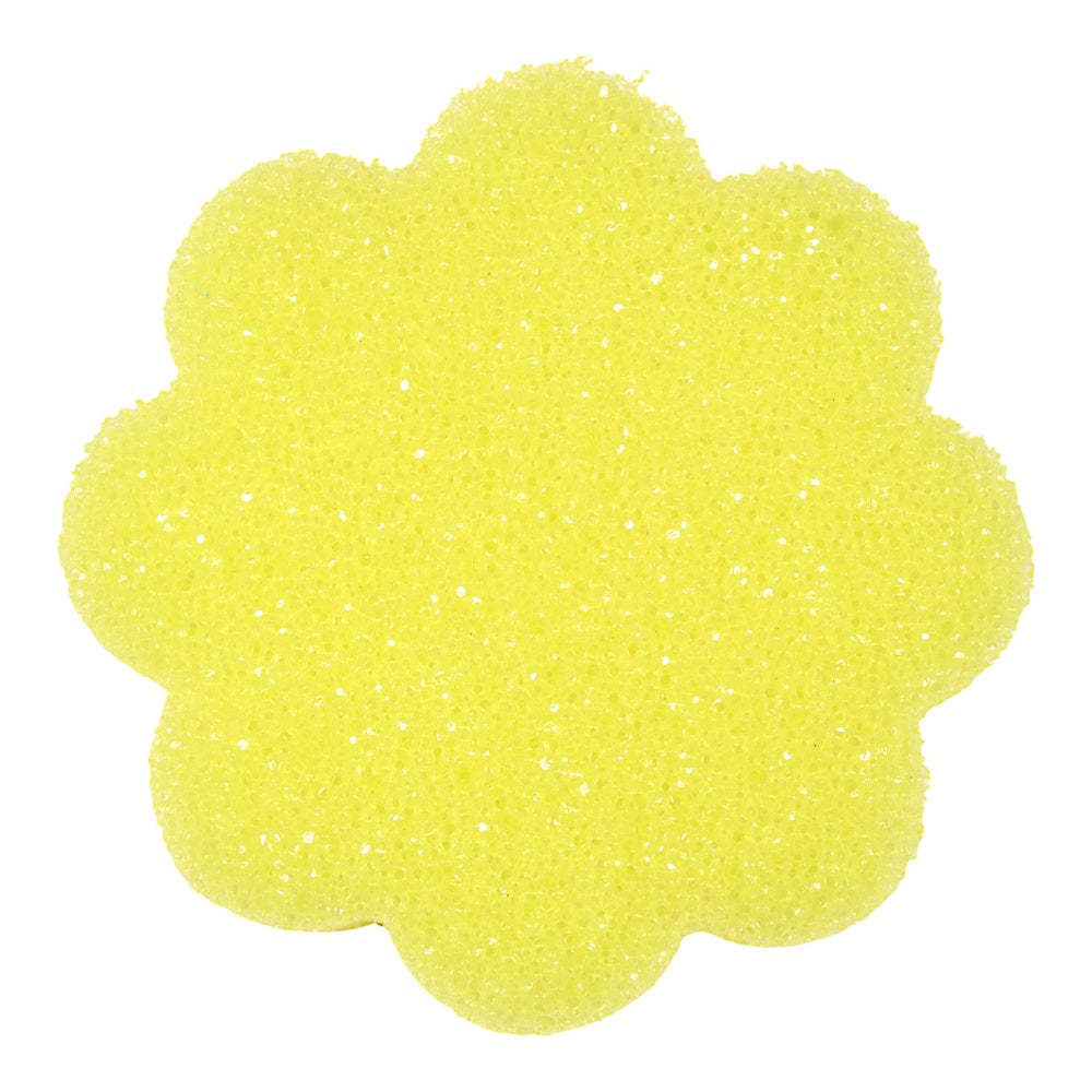 JE CHERCHE UNE IDEE Éponge à récurer en forme de fleur, Lot de 3