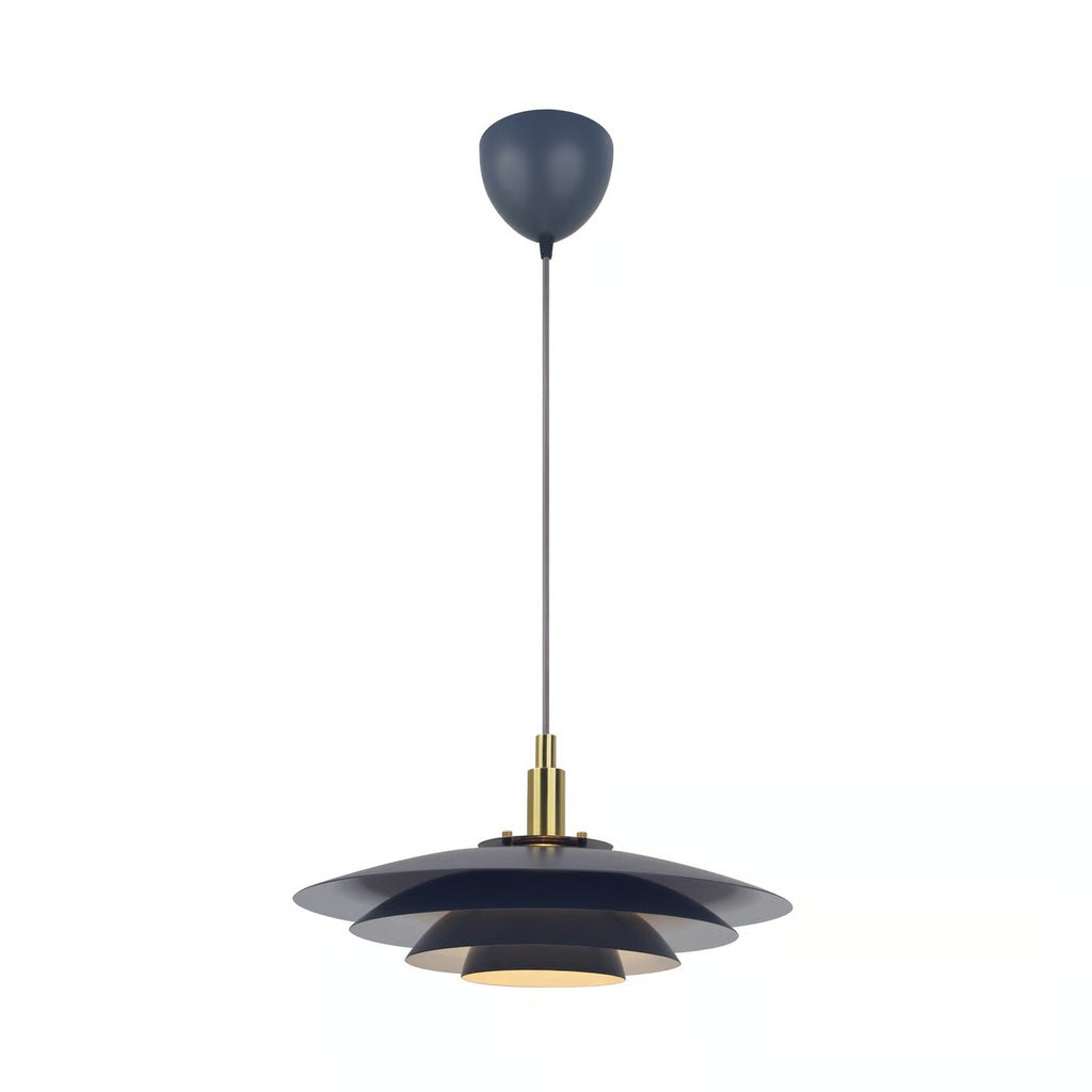 Suspension BRETAGNE 38 métal gris IP20 G9 - Nordlux, Intérieur