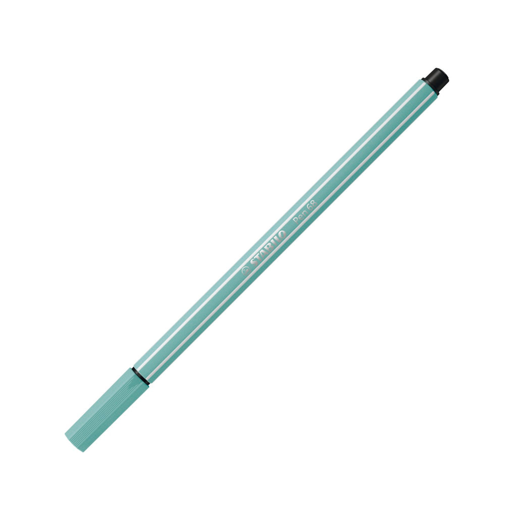 STABILO Pen 68 Feutres à pointe en fibre de qualité supérieure - Couleurs pastel - Lot de 15