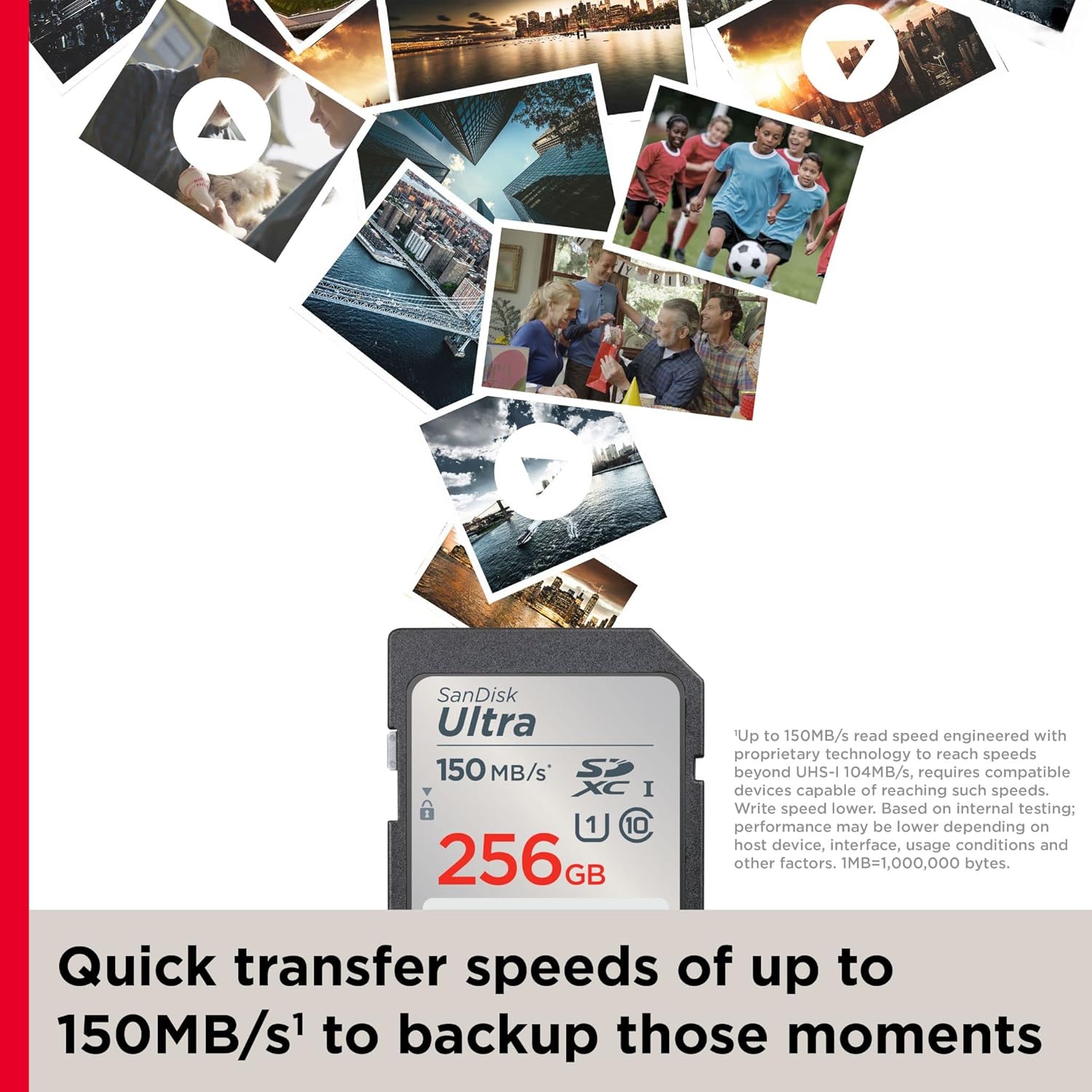 SanDisk Ultra Carte mémoire SDXC - 256 Go