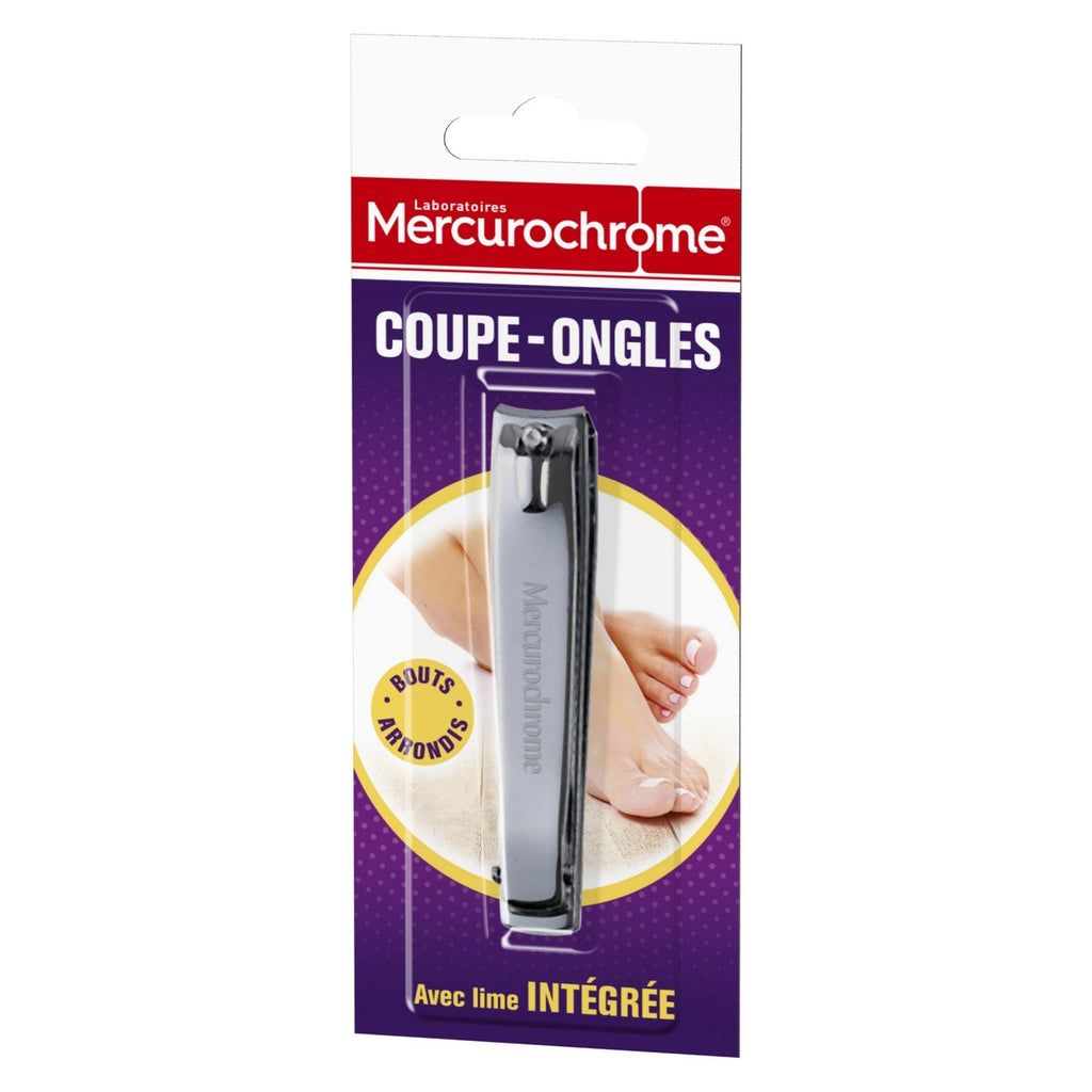 MERCURO Coupe-ongles en Acier Inoxydable 1 Unité