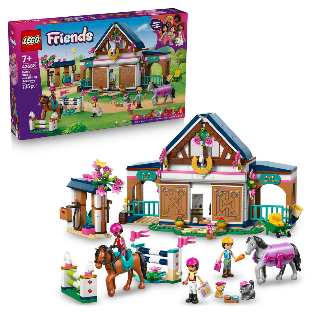 LEGO Friends 42688 L’écurie et l’école d’équitation
