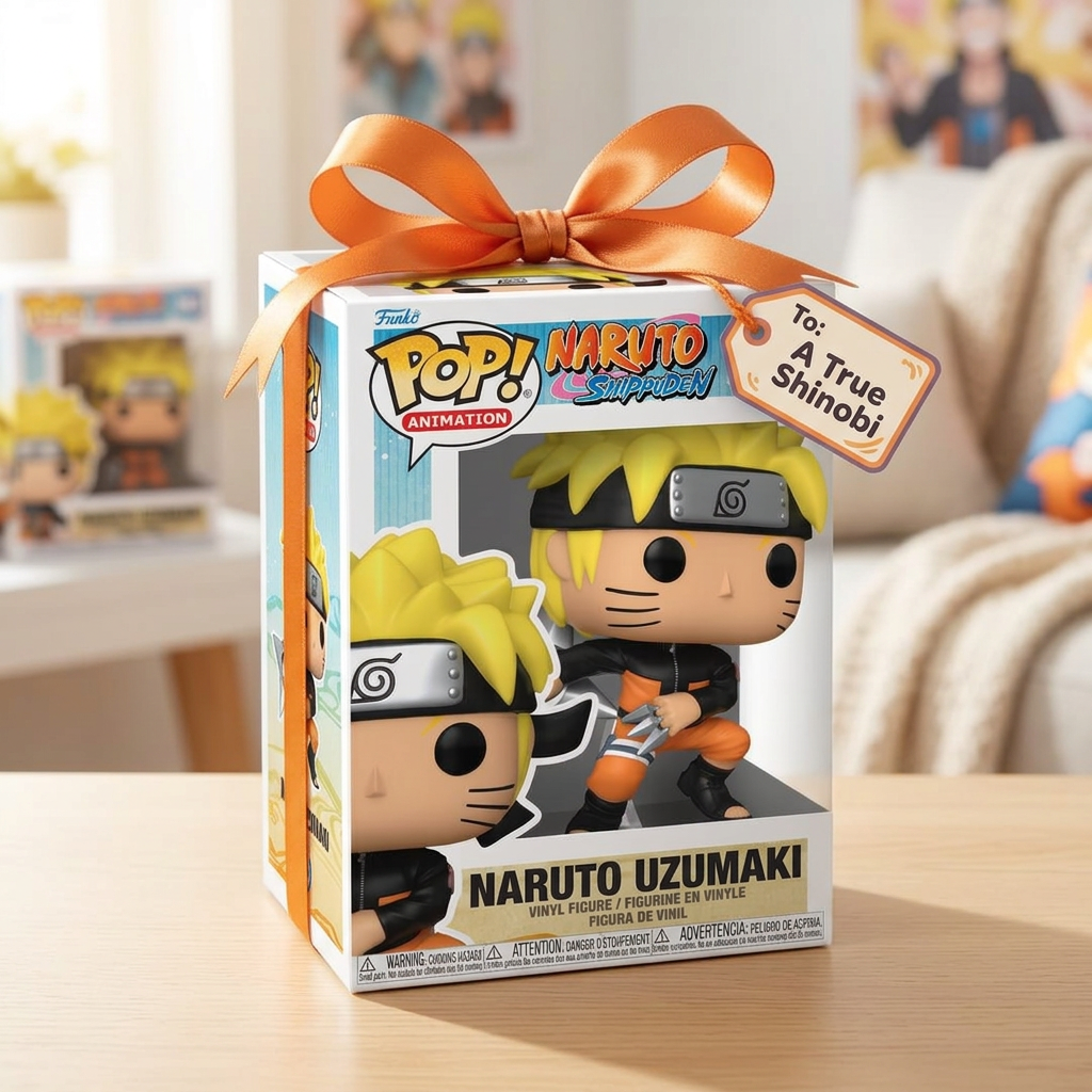Funko Pop! Animation Naruto Shippuden Naruto avec Shuriken #823 Figurine en Vinyle