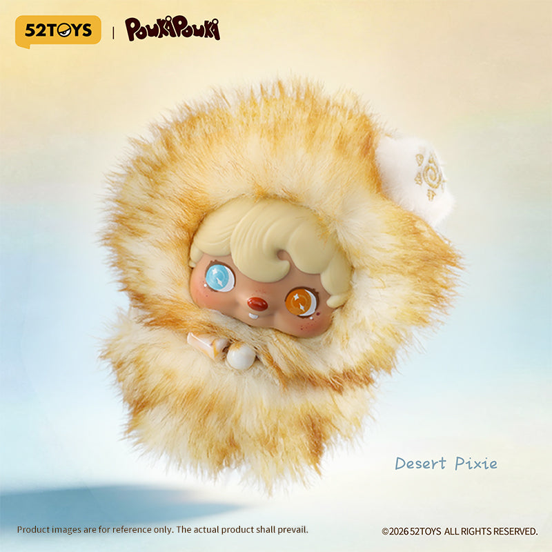 52TOYS POUKAPOUKA Boîte Mystère Peluche Vinyle Esprit Céleste Pendentif de Collection Tendance & Ornement de Poupée Une Figurine Aléatoire par Commande