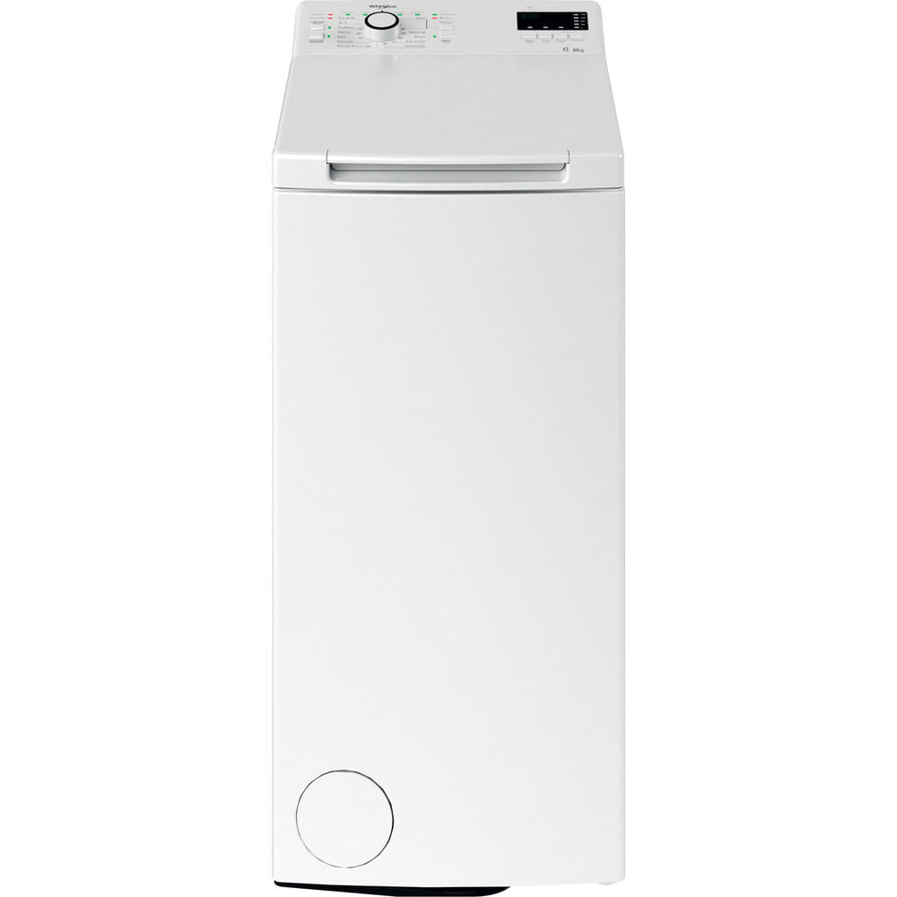 WHIRLPOOL TDLR 6228 Lave-linge top pose libre - 6 kg - 1200 tours/min - Blanc - Classe D