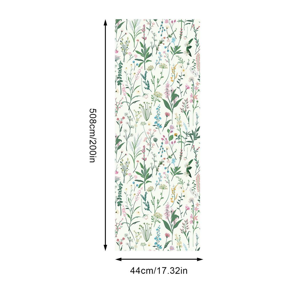 Papier Peint Autocollant Printemps Murgall Jaune 44x508cm 1 Rouleau