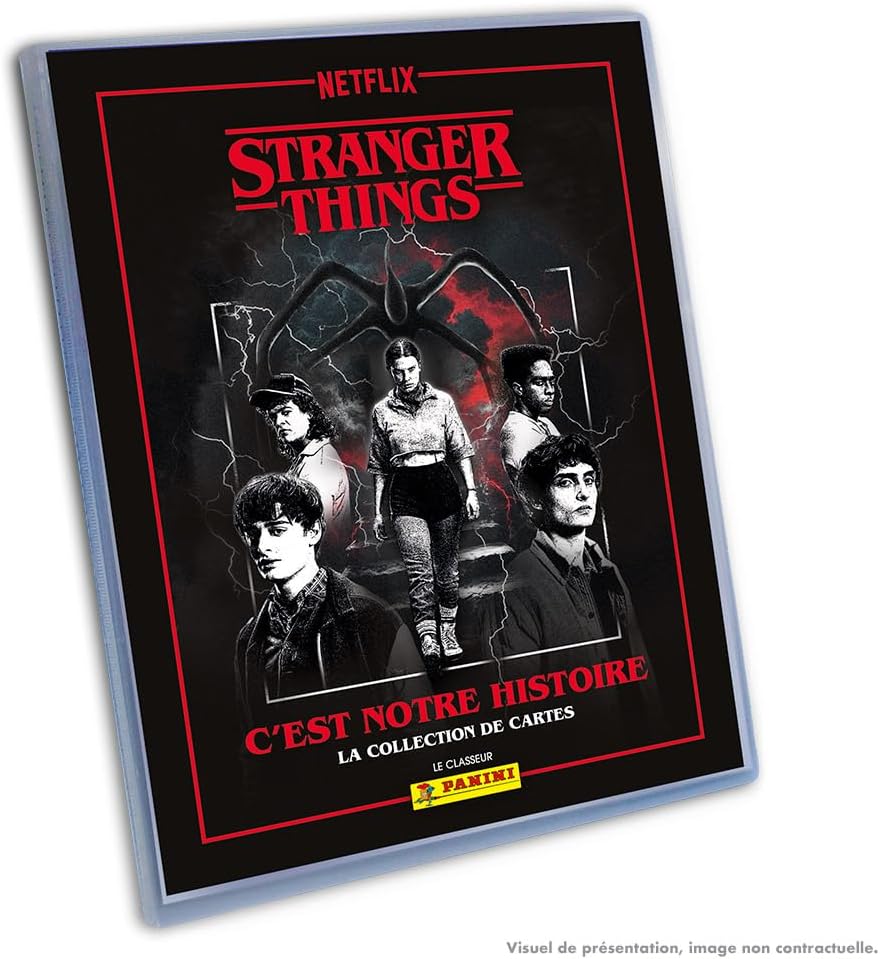 PANINI STRANGER THINGS TRADING CARDS Starter pack (1 classeur + 3 pochettes + 1 carte édition limitée)