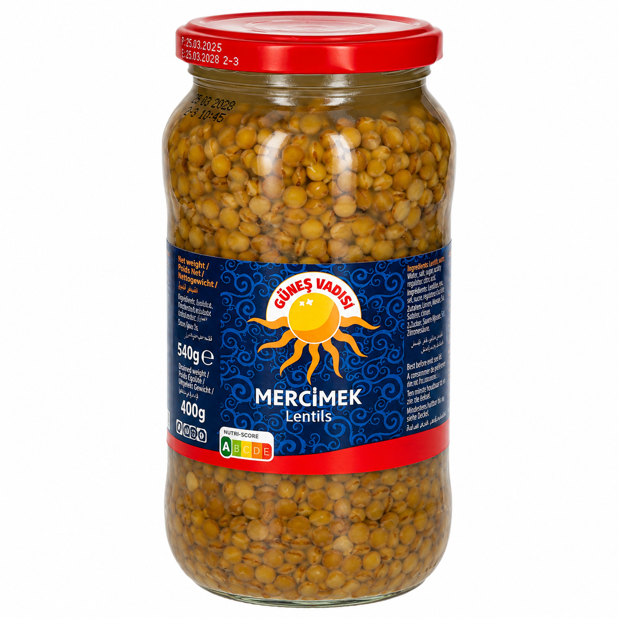 GÜNES VADIS Lentilles - 540 g