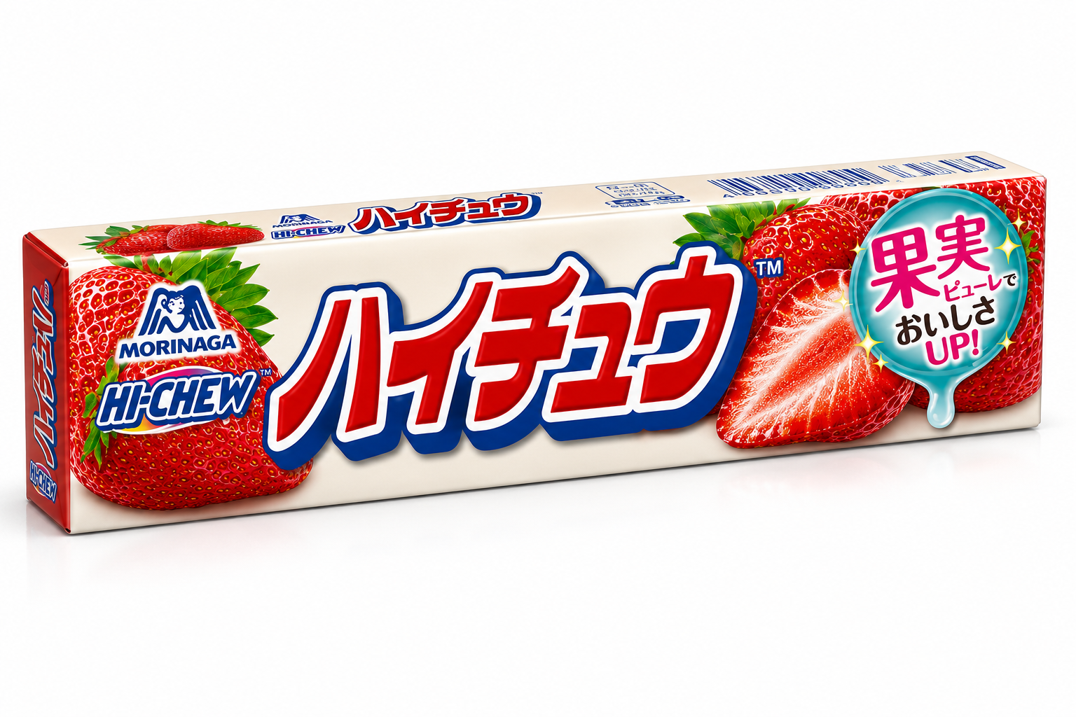 MORINAGA Hi-Chew Bonbons moelleux fraise - 55,2 g