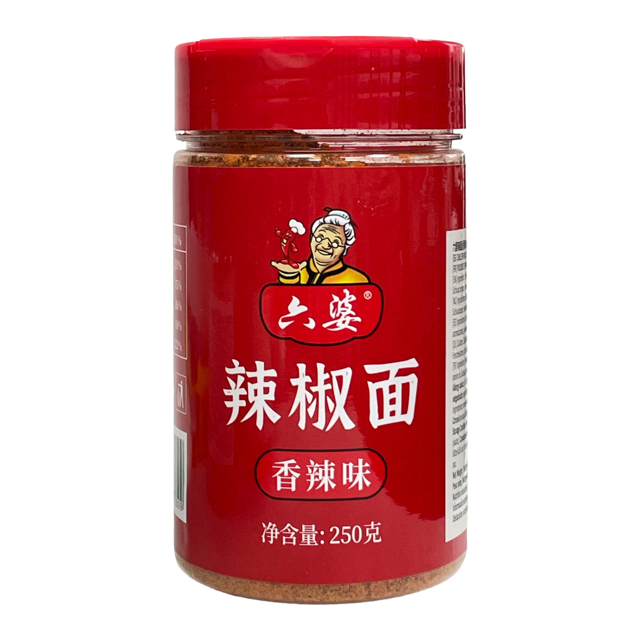 Liu Po Poudre de piment en bouteille (saveur pimentée) 250 g