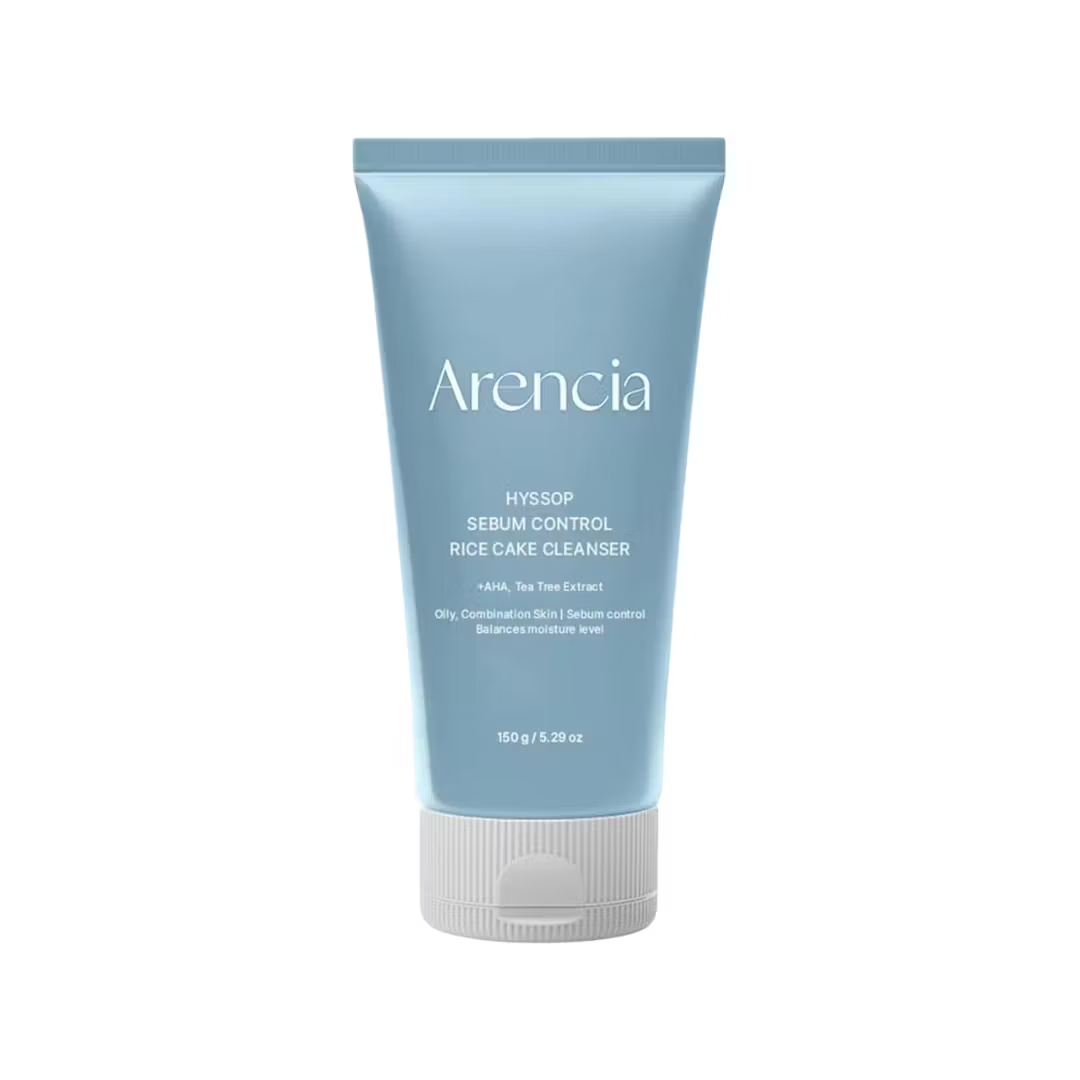 Arencia Nettoyant gâteau de riz régulateur de sébum à l’hysope 150 g