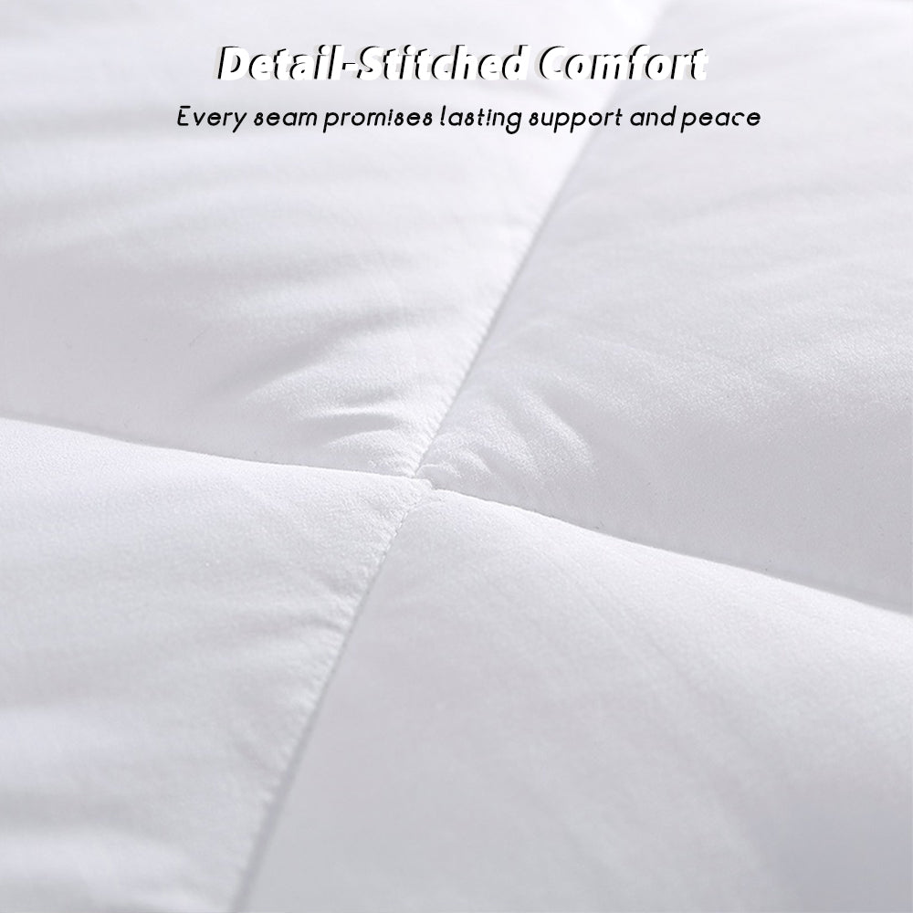 MENDALE Couette double respirante et douce, toutes saisons, non-allergique et lavable - 200 x 200 cm