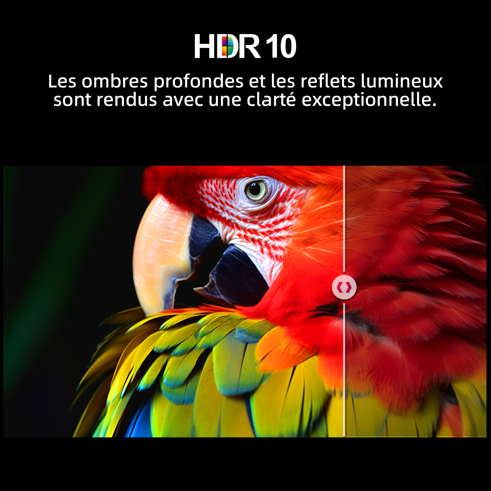 CHiQ Smart TV QLED Pro U50QM10E 50" 4K UHD Google TV