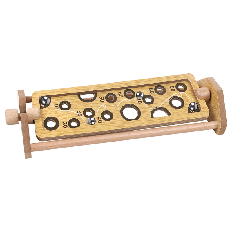 MIMI Cadeau de jeu de balle d'équilibre sur table en bois pour enfants et adultes