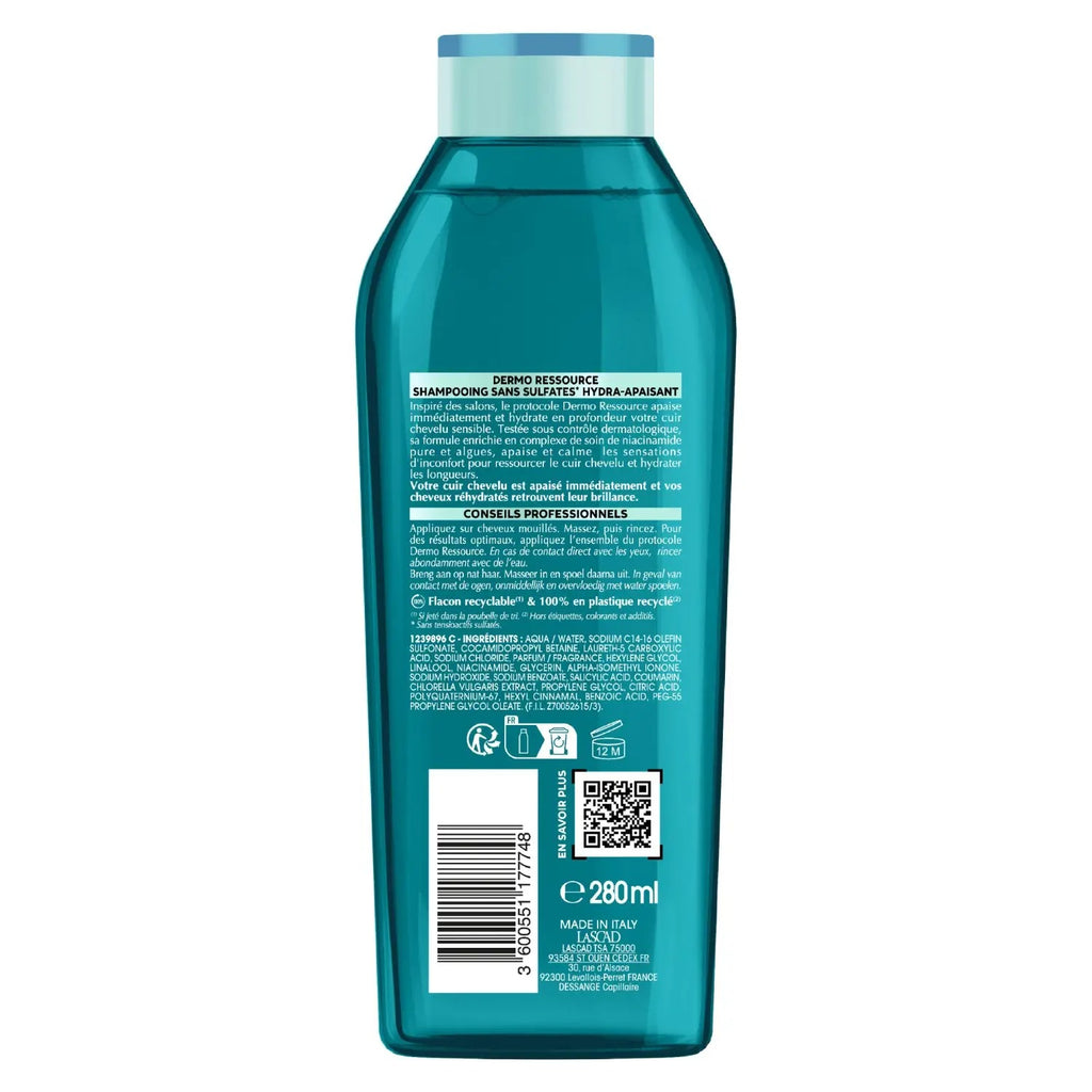 DESSANGE PARIS Dermo Ressource Shampooing hydra-apaisant 280 ml