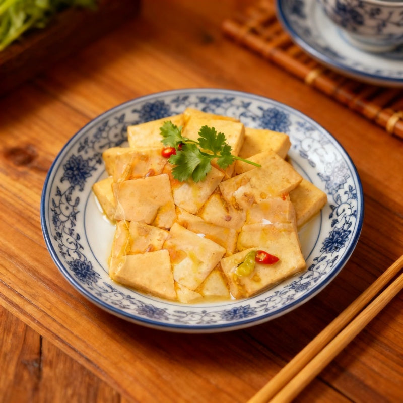 HAO BA SHI Nanxi Tofu séché au piment mariné - 60 g