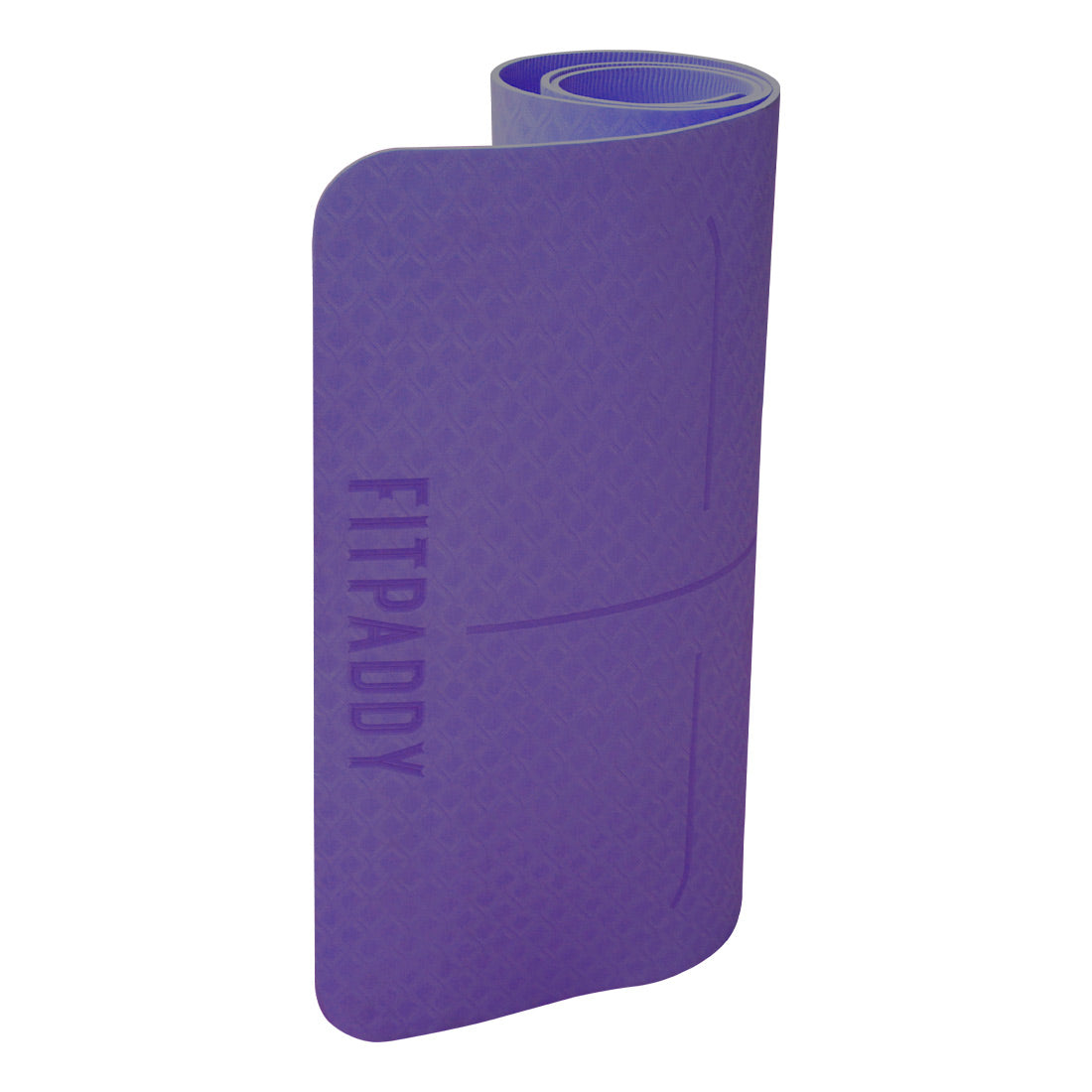 FITPADDY MAT01VL TPE Tapis de yoga 183 x 61 cm violet