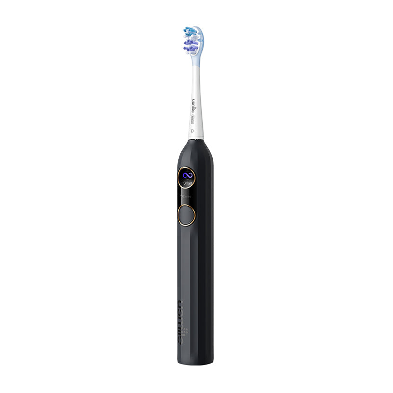 usmile Y10 Brosse à dents électrique avec écran intelligent 4 modes soniques Contrôle de pression Minuteur Autonomie 180 jours