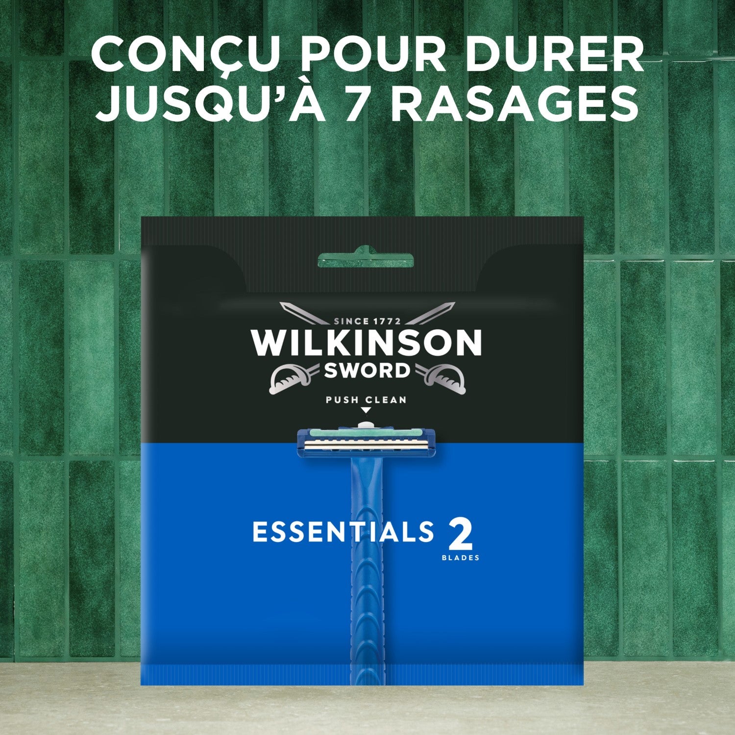 Wilkinson Sword Essential 2 Precision Rasoirs jetables pour homme x15 (12+3)