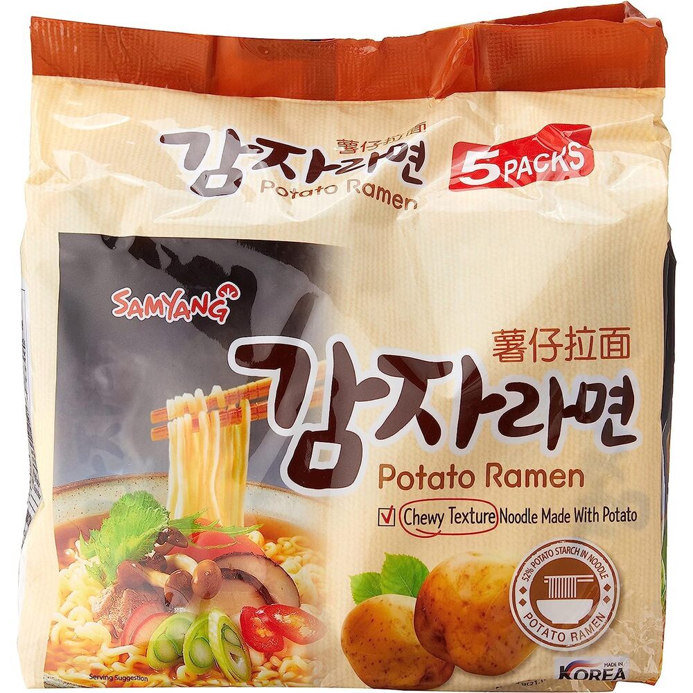 Samyang Nouilles instantanées saveur pomme de terre - 5 x 120 g