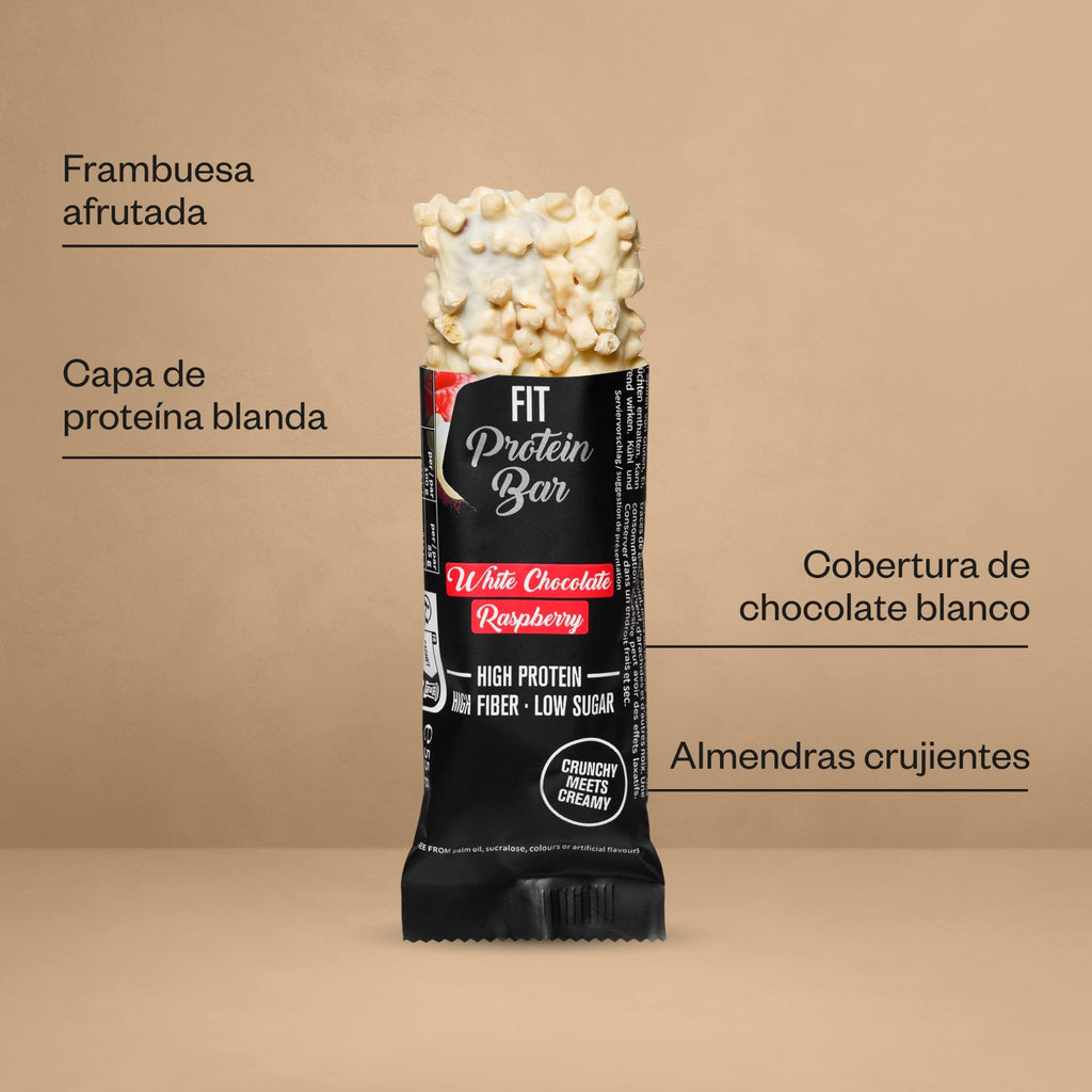 nu3 Fit Protein Bar White Chocolate Raspberry 55g