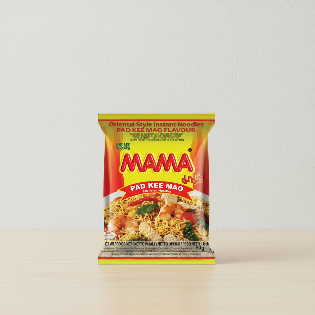 MAMA Nouilles instantanées Pad Kee Mao - 60 g