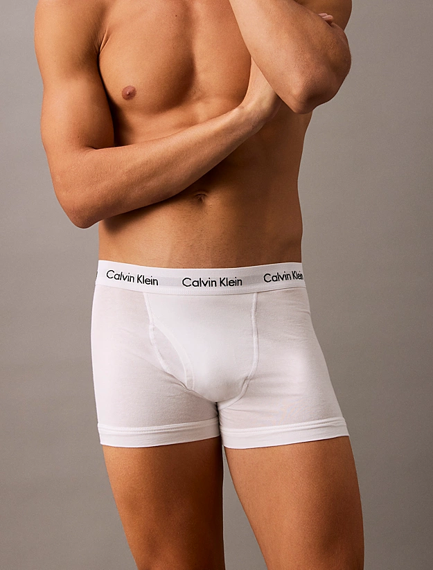 Calvin Klein Boxers Icon coupe décontractée Lot de 3 Gris/Blanc/Noir