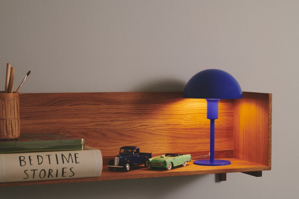 Lampe à poser ELLEN Mini métal bleu IP20 E14 - Nordlux, Intérieur