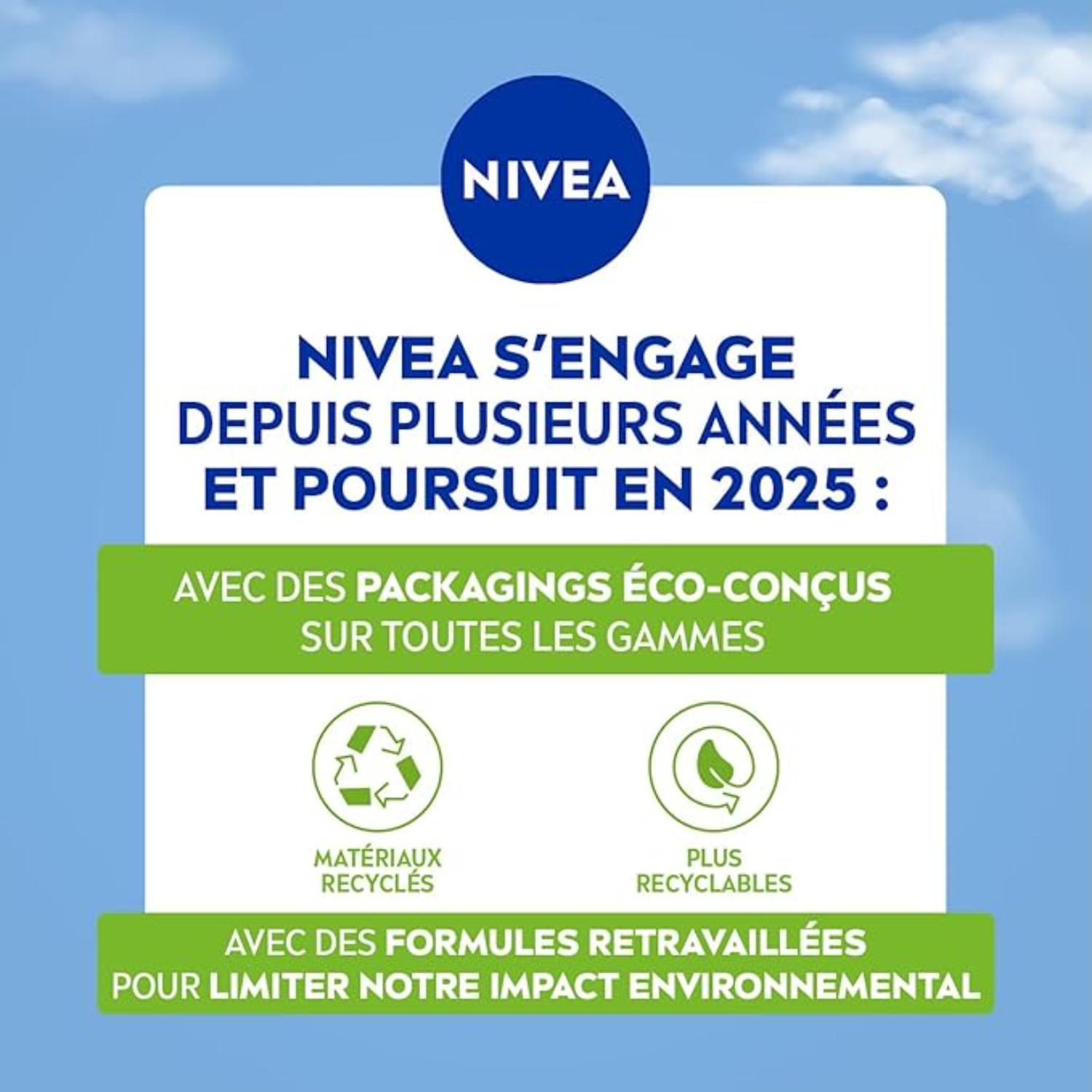NIVEA MEN Déodorant Aisselles Derma Control Défend Protection 72h Bille 50ml
