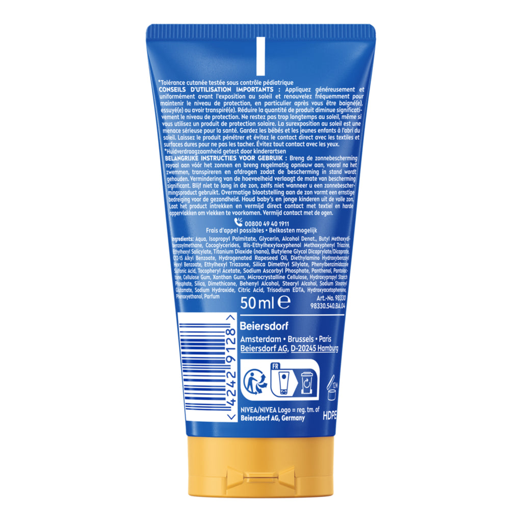 NIVEA SUN Enfants Protect & Play FPS50+ Lait protection solaire - 50 ml
