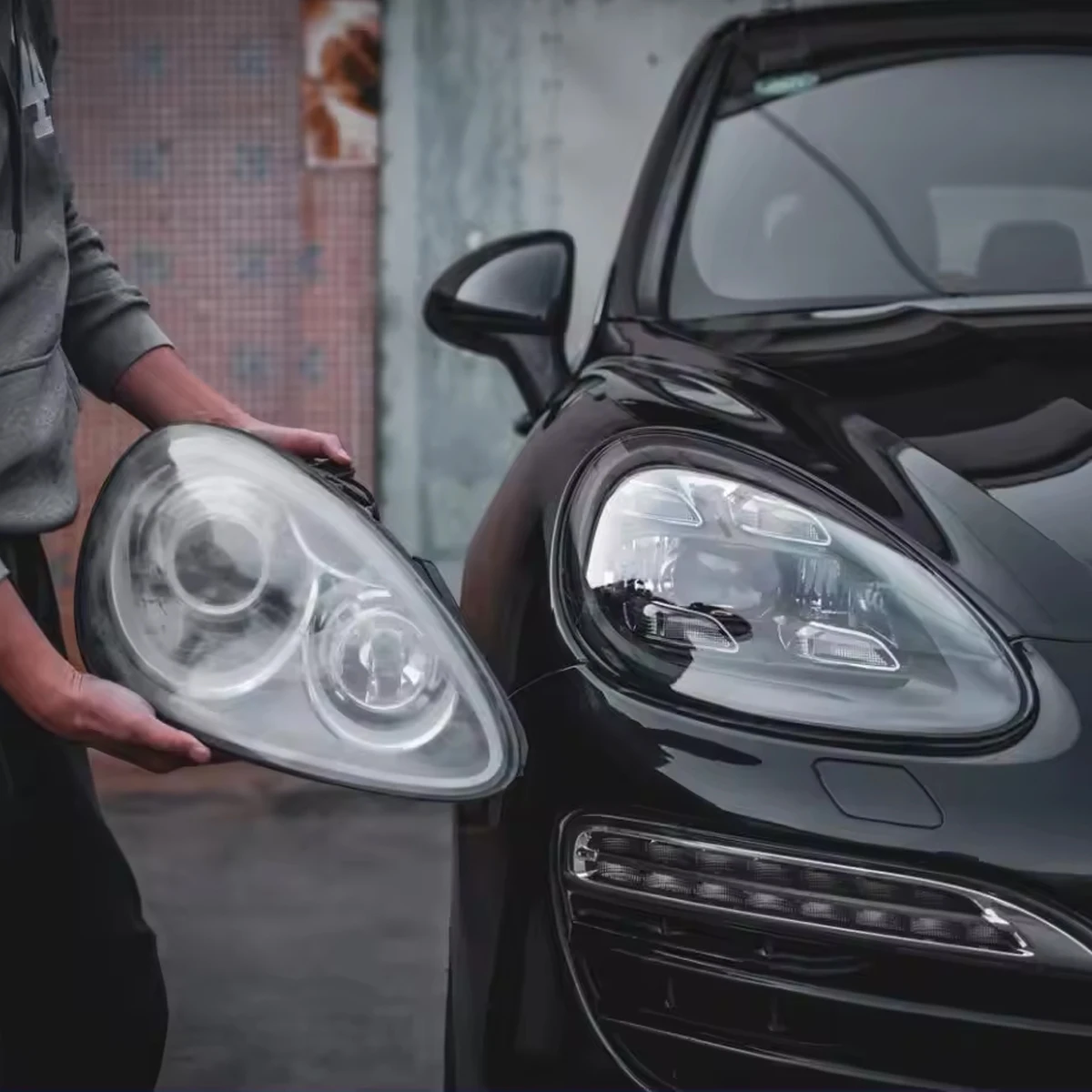 TYPY Car Styling pour Porsche Cayenne 958, phare 958.1, éclairage LED matriciel, mise à niveau, style 2023, Plug & Play