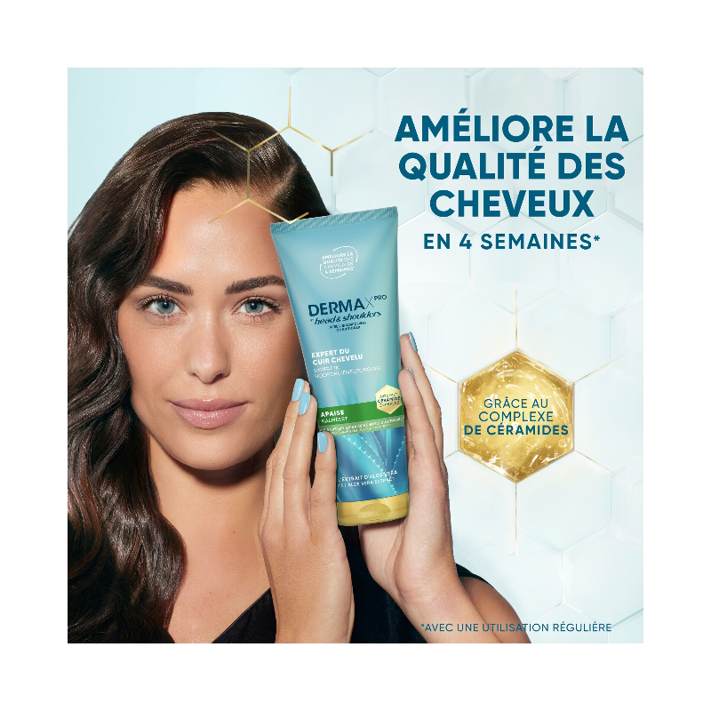 HEAD & SHOULDERS Derma X Pro - Après-Shampooing Apaisant - 220 ml