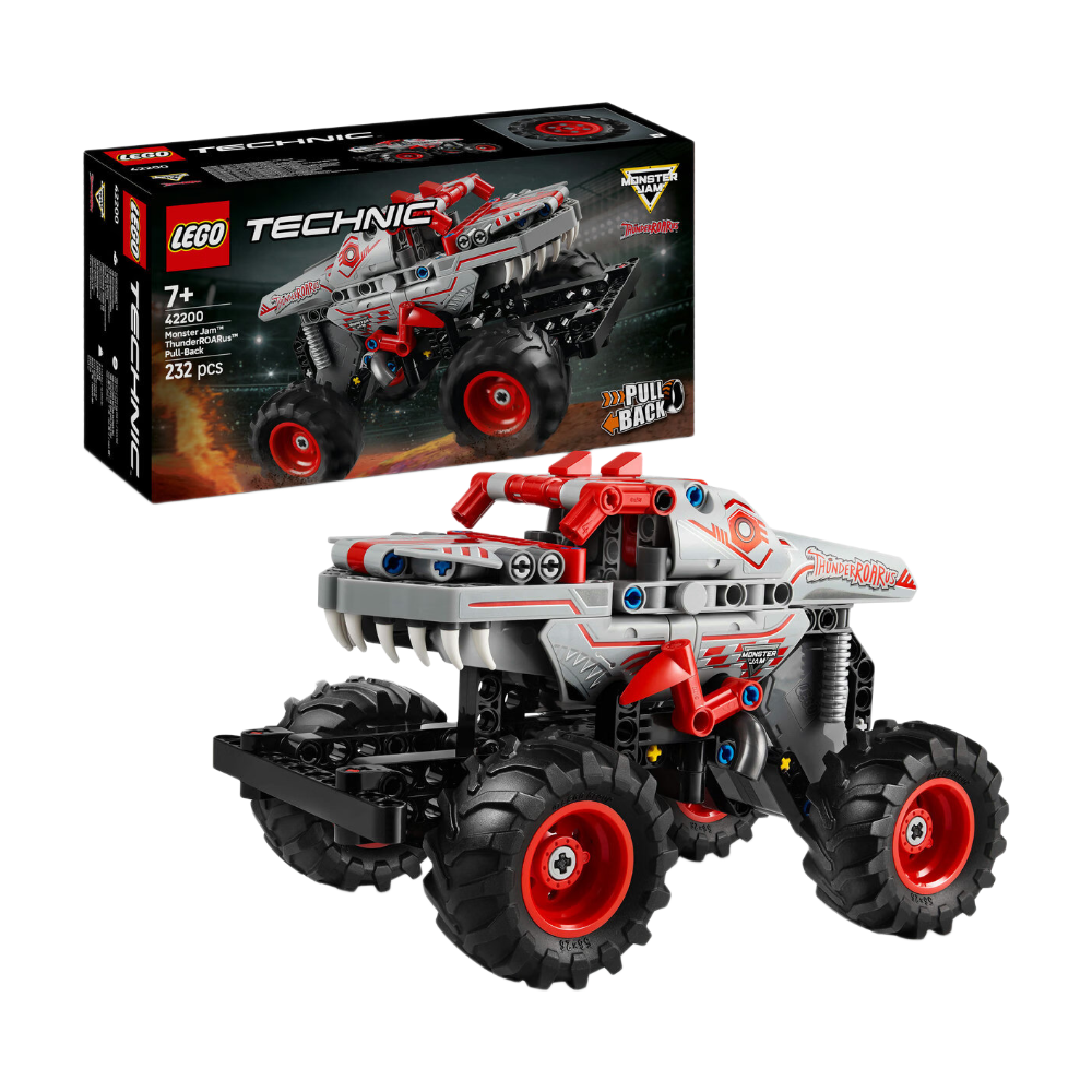 LEGO Technic Monster Jam ThunderROARus Set de Construction à Rétropulsion