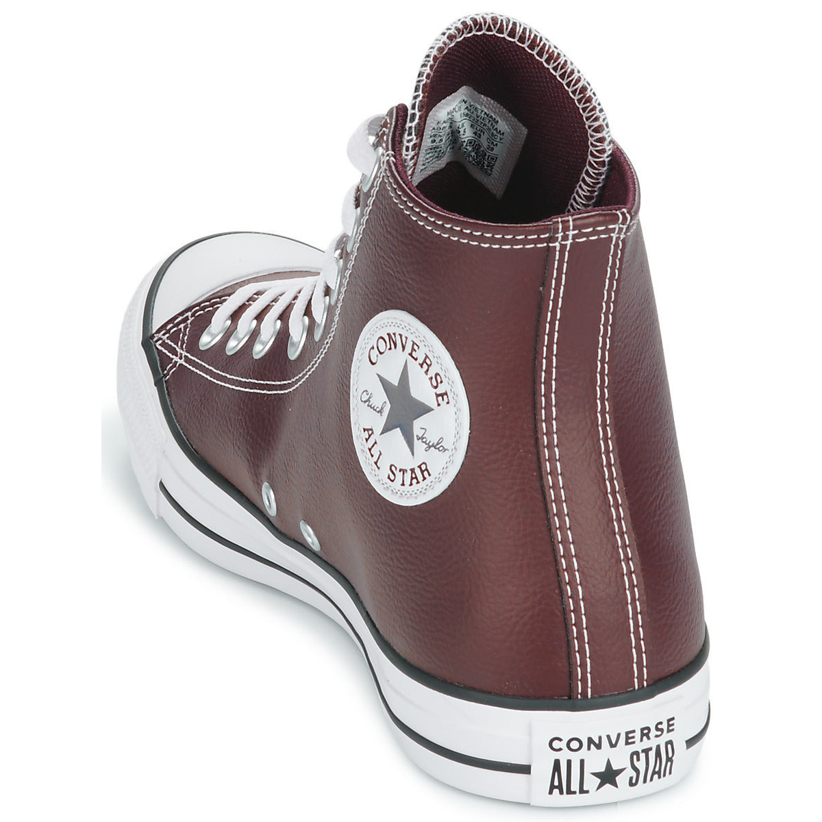 CONVERSE Chuck Taylor All Star Similicuir Bordeaux