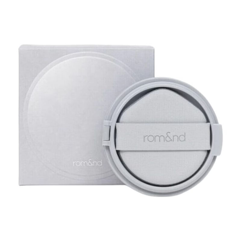 rom&nd Fond de teint coussin Nu Zero 01 Blanc porcelaine 17 Recharge 15 g