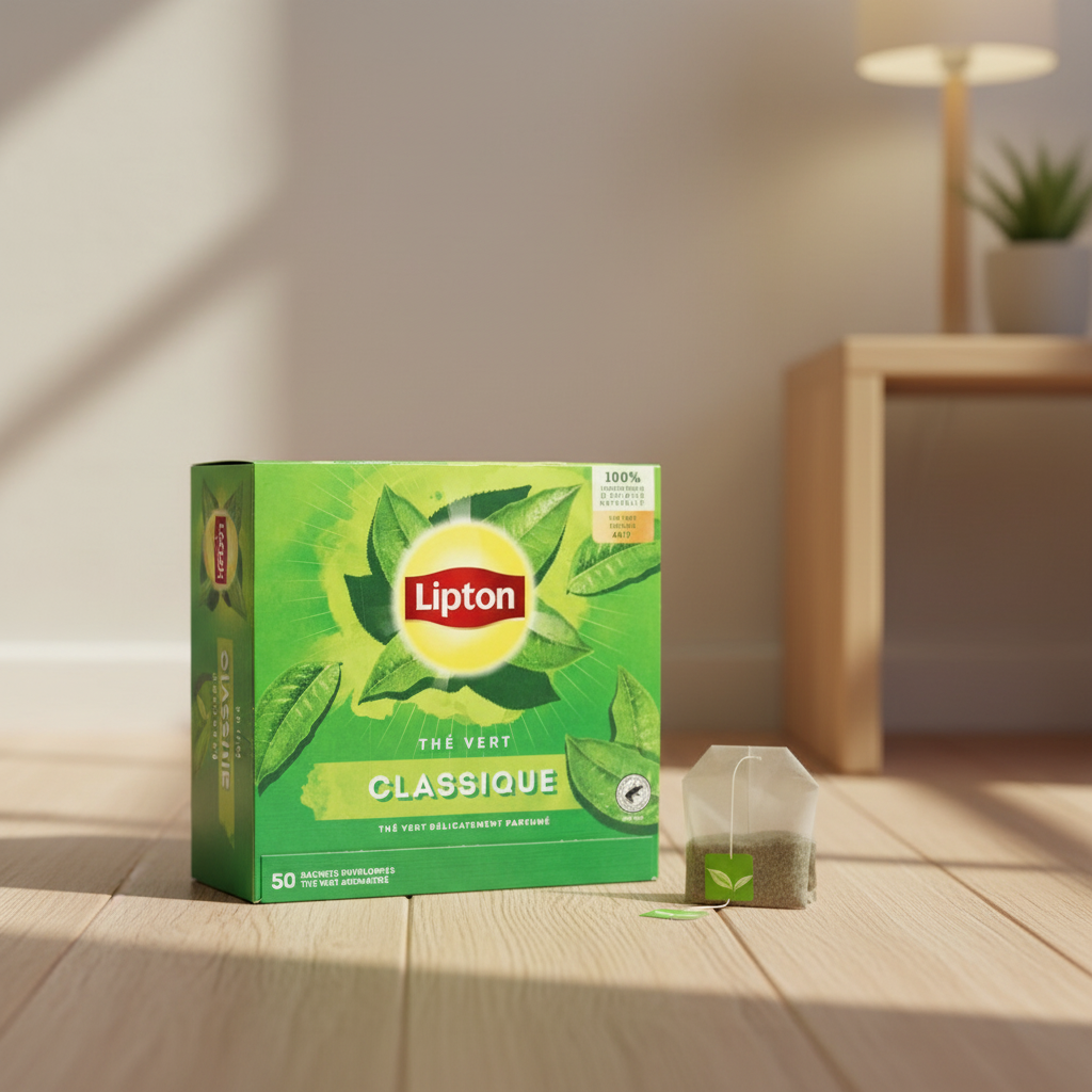 Lipton Thé vert classique - 50 sachets, 65 g