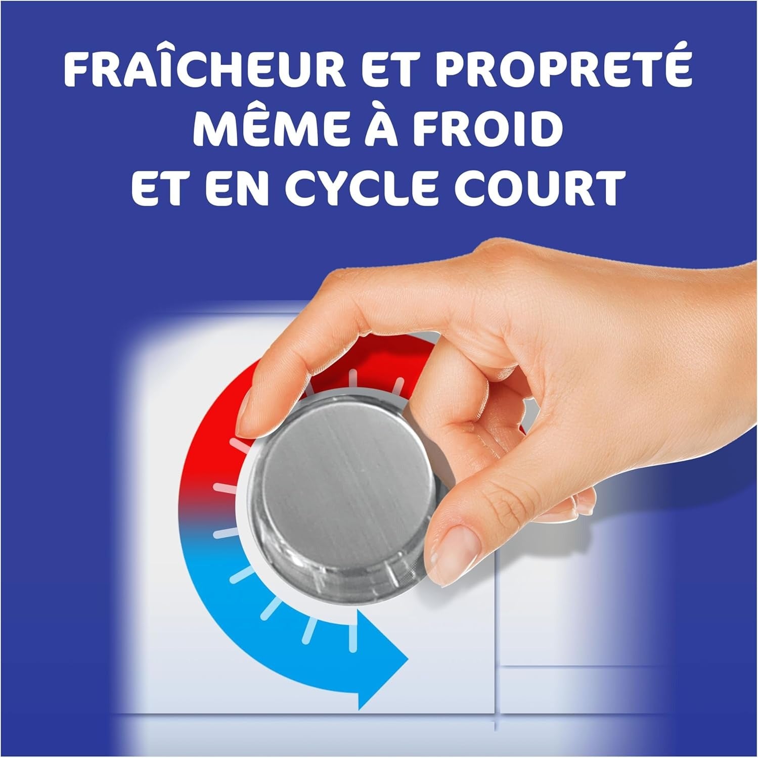 Dash Lessive Liquide 2-en-1 Ambre et Orchidée 1.98L