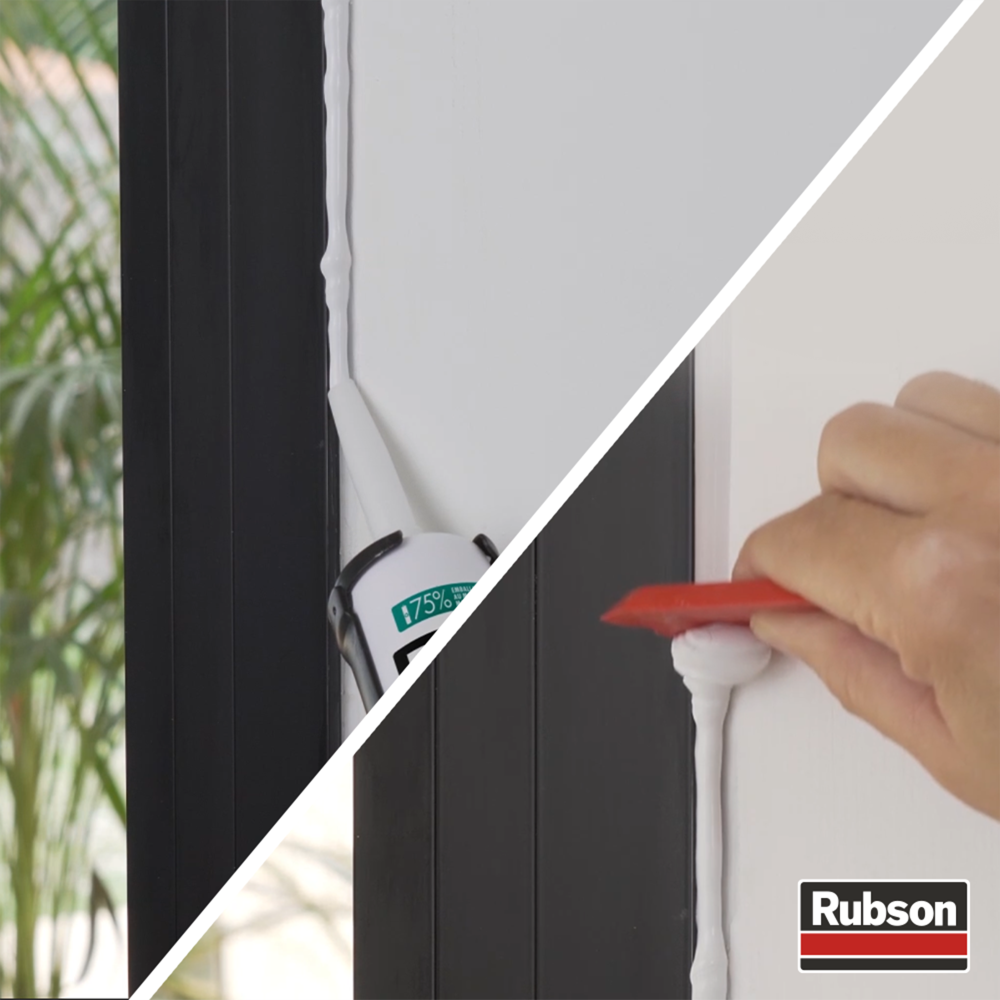Henkel RUBSON Lisseur, outil pour lisser tous les types de joints - adapté à toutes les formules de mastic et toutes les largeurs de joint
