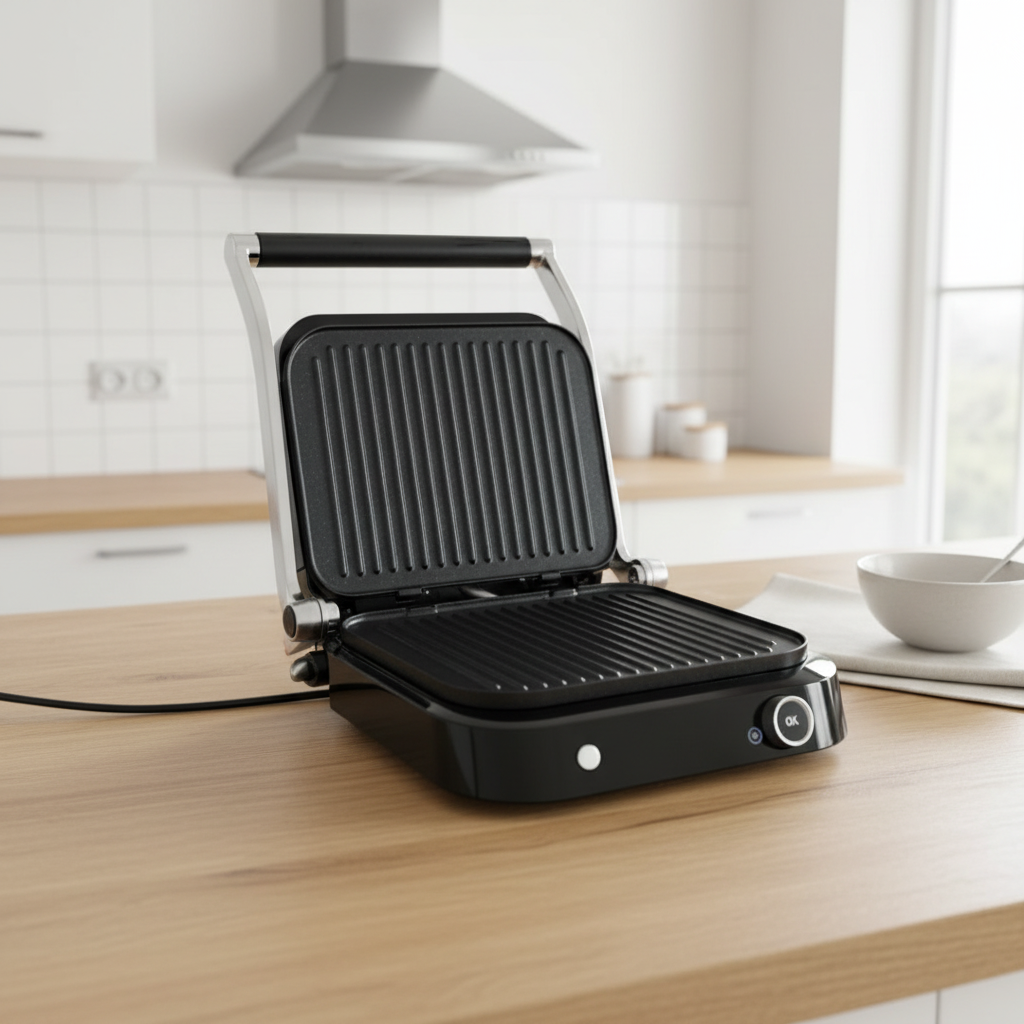 Severin KG 2395 SEVINI Pro Grill de contact - 7 programmes automatiques - 230 °C max - revêtement antiadhésif ILAG